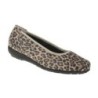 tessamino | Damen Ballerinas | Leder Animalprint | Weite H | herausnehmbares Memo-Latex Fußbett