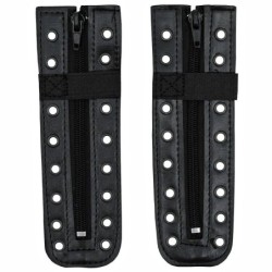 MFH Stiefel Schnellverschluss 8-Loch Kunstleder schwarz 1 Paar  - 2,25 €/Stück