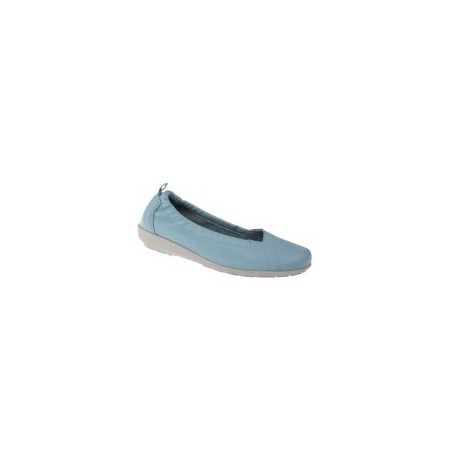 tessamino | Damen Ballerinas | Hirschleder | Weite H | herausnehmbares Memo-Latex Fußbett