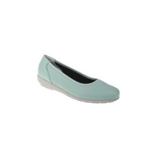 tessamino | Damen Ballerinas | Hirschleder | Weite H | herausnehmbares Memo-Latex Fußbett