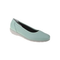 tessamino | Damen Ballerinas | Hirschleder | Weite H | herausnehmbares Memo-Latex Fußbett