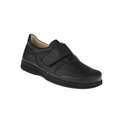 tessamino | Herren Orthopädie Kletter | Leder in Kombination mit Stretchmaterial | Weite L | wechselbares Fußbett mit Lederüb