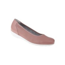 tessamino | Damen Ballerinas | Hirschleder | Weite H | herausnehmbares Memo-Latex Fußbett