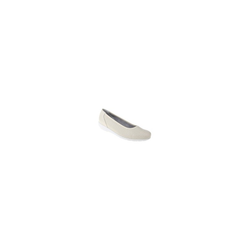 tessamino | Damen Ballerinas | Hirschleder | Weite H | herausnehmbares Memo-Latex Fußbett