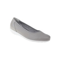 tessamino | Damen Ballerinas | Hirschleder | Weite H | herausnehmbares Memo-Latex Fußbett