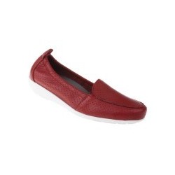 tessamino | Damen Mokassins | Hirschleder | Weite H | herausnehmbares Memo-Latex Fußbett