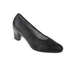 tessamino | Damen Pumps | Hirschleder | Weite H | wechselbares Fußbett mit Microfaserüberzug