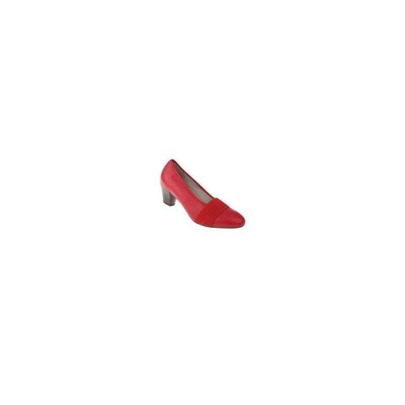 tessamino | Damen Pumps | Hirschleder | Weite H | wechselbares Fußbett mit Microfaserüberzug