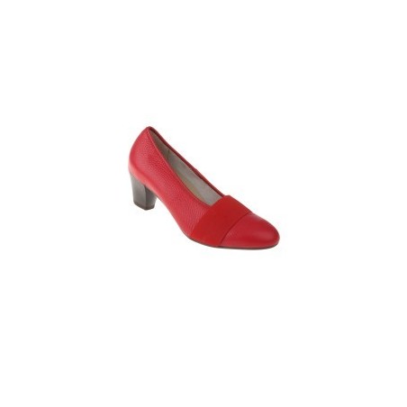 tessamino | Damen Pumps | Hirschleder | Weite H | wechselbares Fußbett mit Microfaserüberzug