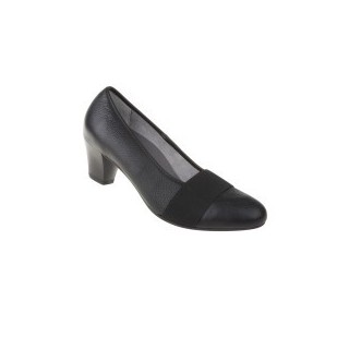 tessamino | Damen Pumps | Hirschleder | Weite H | wechselbares Fußbett mit Microfaserüberzug