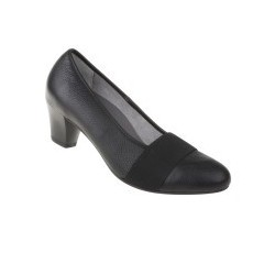 tessamino | Damen Pumps | Hirschleder | Weite H | wechselbares Fußbett mit Microfaserüberzug