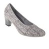 tessamino | Damen Pumps | Sola-Stretch in Animalprint | Weite H | wechselbares Fußbett mit Microfaserüberzug