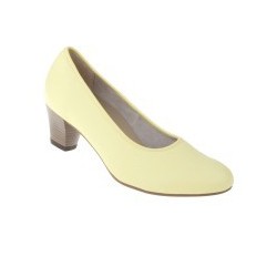 tessamino | Damen Pumps | Hirschleder | Weite H | wechselbares Fußbett mit Microfaserüberzug