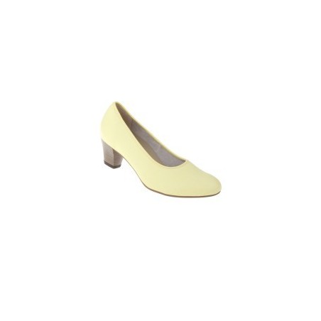 tessamino | Damen Pumps | Hirschleder | Weite H | wechselbares Fußbett mit Microfaserüberzug