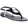 Priv Lab  Sandalen MOSAIC NERO ALLURE