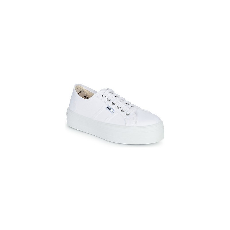 Victoria  Sneaker BLUCHER LONA PLATAFORMA