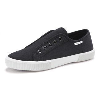 LASCANA Sneaker, Slipper, Halbschuh, Slip-On-Sneaker bequem zum Reinschlüpfen, Slip-Ons