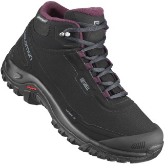 Salomon Shelter CSWP Black/Ebony/Wine Tasting