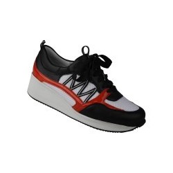 tessamino | Damen Sneaker | Synthetik/Mesh | Weite H | wechselbares Fußbett mit Textilüberzug