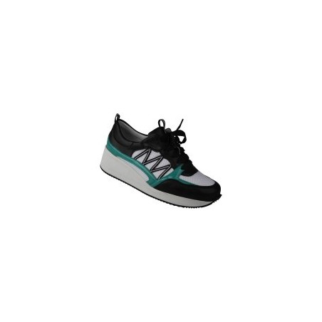 tessamino | Damen Sneaker | Synthetik/Mesh | Weite H | wechselbares Fußbett mit Textilüberzug