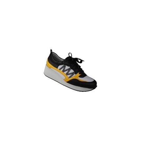 tessamino | Damen Sneaker | Synthetik/Mesh | Weite H | wechselbares Fußbett mit Textilüberzug