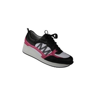 tessamino | Damen Sneaker | Synthetik/Mesh | Weite H | wechselbares Fußbett mit Textilüberzug