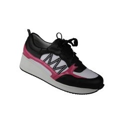 tessamino | Damen Sneaker | Synthetik/Mesh | Weite H | wechselbares Fußbett mit Textilüberzug