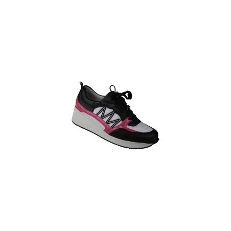 tessamino | Damen Sneaker | Synthetik/Mesh | Weite H | wechselbares Fußbett mit Textilüberzug
