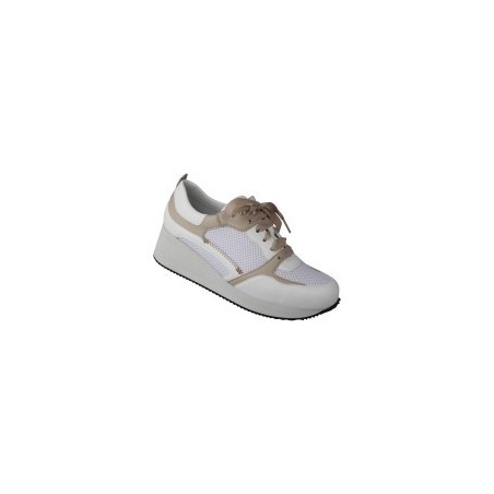 tessamino | Damen Sneaker | Synthetik/Mesh | Weite H | wechselbares Fußbett mit Textilüberzug