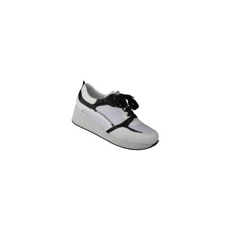 tessamino | Damen Sneaker | Synthetik/Mesh | Weite H | wechselbares Fußbett mit Textilüberzug