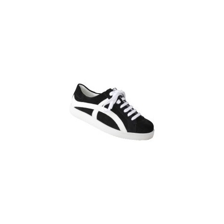 tessamino | Damen Sneaker | Leder | Weite H | wechselbares Fußbett mit Textilüberzug