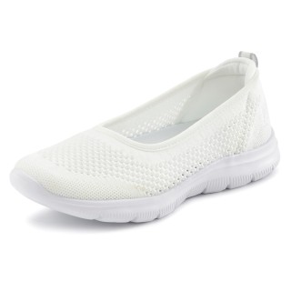 LASCANA Sneaker Ballerinas, ultraleichter Slipper, Slip-On-Sneaker, Freizeitschuh VEGAN