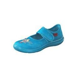 Leone Hausschuhe Mädchen blau|blau|blau|blau