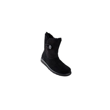 tessamino | Damen Stiefeletten | Leder | Weite H | wechselbares Fußbett mit Lammfellüberzug