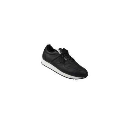tessamino | Damen Sneaker | Leder | Weite H | wechselbares Fußbett mit Lammfellüberzug