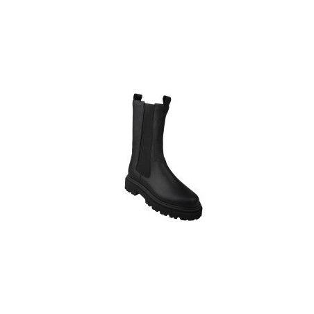 tessamino | Damen Stiefel | Leder | Weite H | wechselbares Fußbett mit Warmfutterüberzug