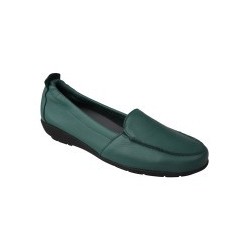 tessamino | Damen Mokassins | Hirschleder | Weite H | herausnehmbares Memo-Latex Fußbett