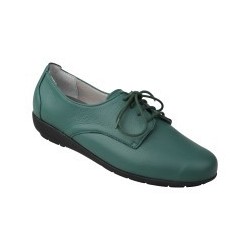 tessamino | Damen Schnürschuhe | Hirschleder | Weite H | herausnehmbares Memo-Latex Fußbett