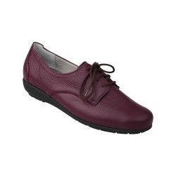 tessamino | Damen Schnürschuhe | Hirschleder | Weite H | herausnehmbares Memo-Latex Fußbett