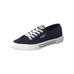 Pepe Jeans Brady W Basic Sneaker Damen blau|blau