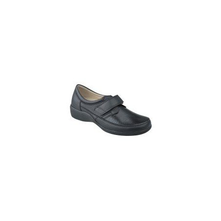 tessamino | Damen Orthopädie Kletter | Leder in Kombination mit Stretchmaterial | Weite H | wechselbares Fußbett mit Microfas