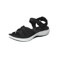 Clarks Mira Tide Sandale Damen schwarz|schwarz