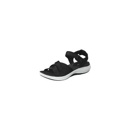 Clarks Mira Tide Sandale Damen schwarz|schwarz