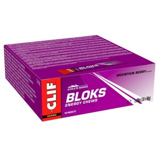 Clif Shot Bloks Mountain Berry Karton (18 x 60g)