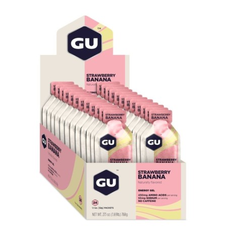 Energy Gel Strawberry Banana Karton (24 x 32g)
