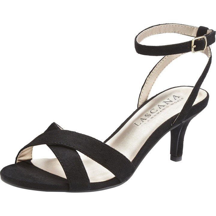 LASCANA Sandalette »Sommerschuh«, High-Heel-Sandalette, Riemchensandalette, Sommerschuh VEGAN