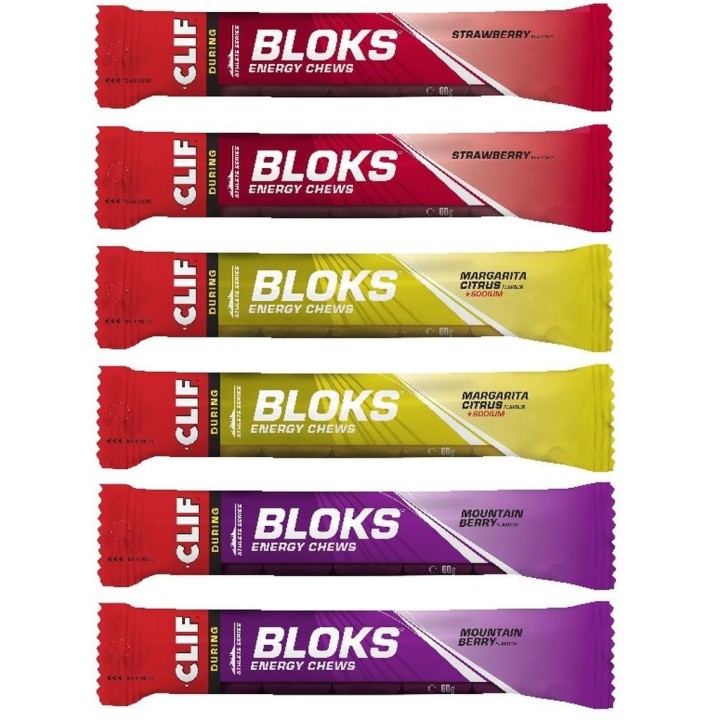 Clif Shot Bloks Testpaket (6 x 60g)