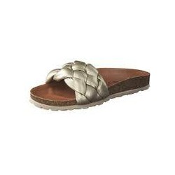 Verbenas Rai Roda Pantolette Damen gold|gold