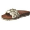 Verbenas Rai Roda Pantolette Damen gold|gold