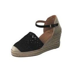 Unisa Keilsandale Damen schwarz|schwarz